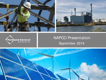 NAPCO Presentation  September 2014  Cautionary Statement  I nformation Current as of April 29, 2014