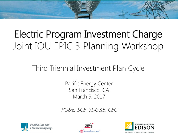 joint iou epic 3 planning workshop