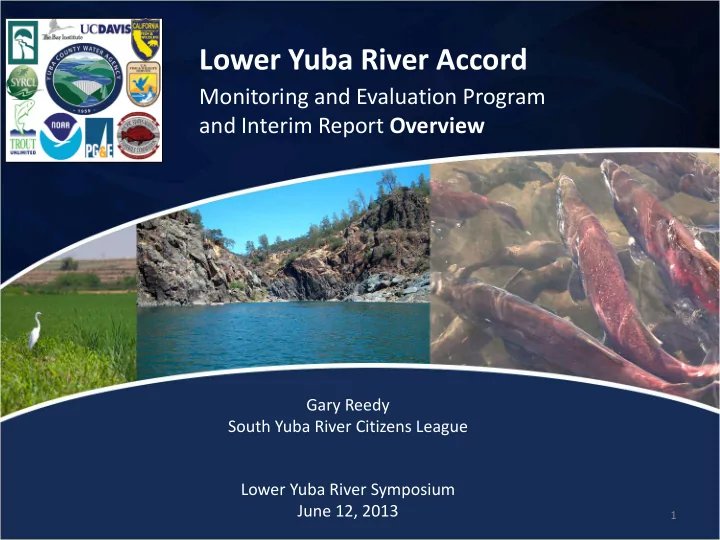 lower yuba river accord