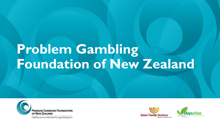 problem gambling foundation of new zealand research and