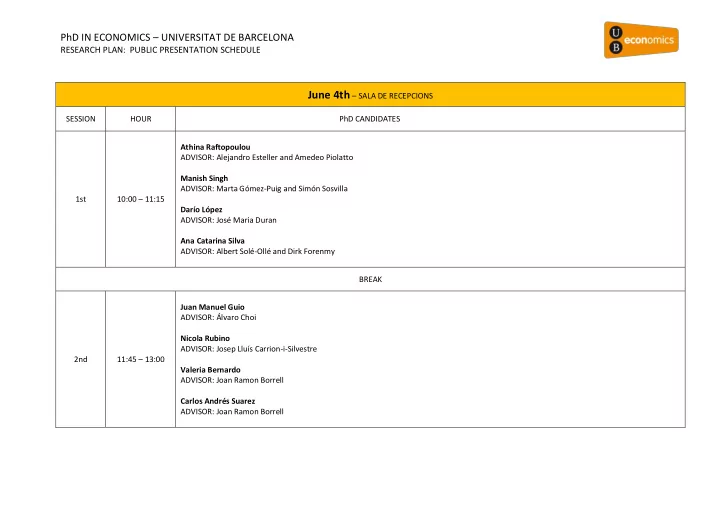 phd in economics universitat de barcelona