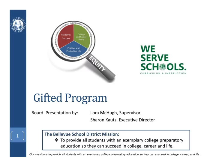 gifted program