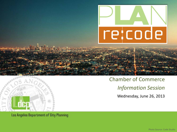 chamber of commerce information session