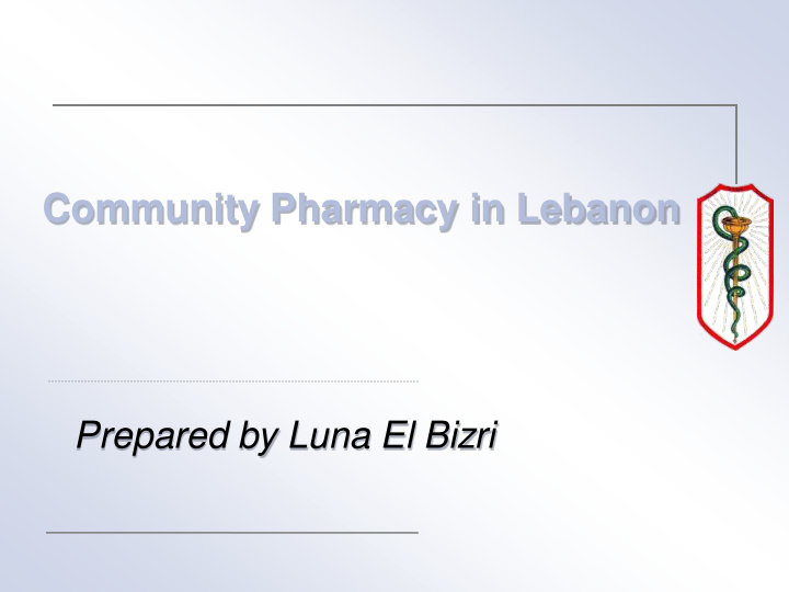 prepared by luna el bizri agenda facts community