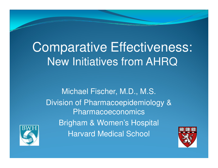 comparative effectiveness p