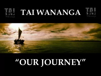 OUR JOURNEY  By Giving PURPOSE to LEARNING &amp;  PURPOSE to LIFE