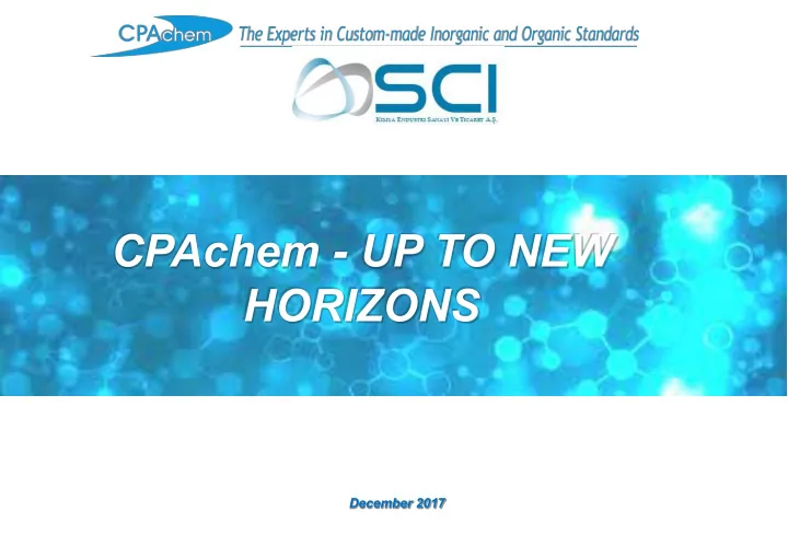 cpachem up to new horizons