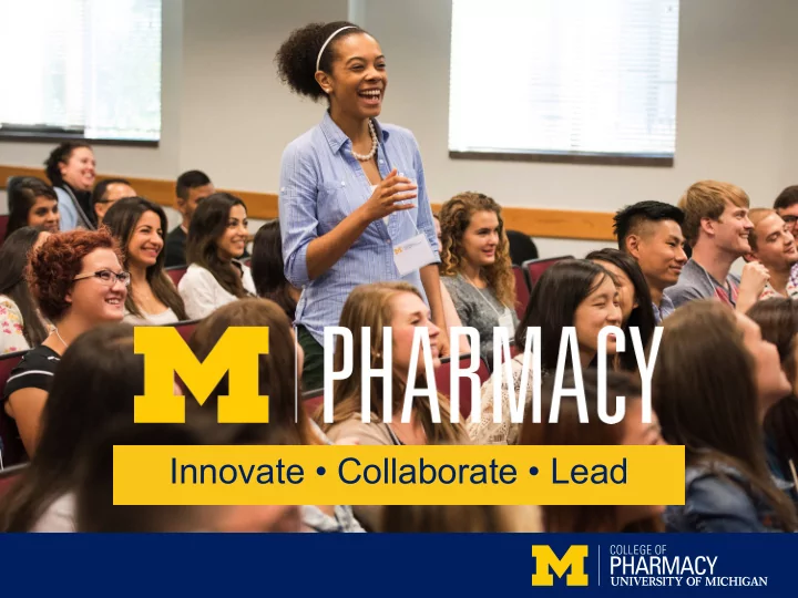 innovate collaborate lead academic and research excellence