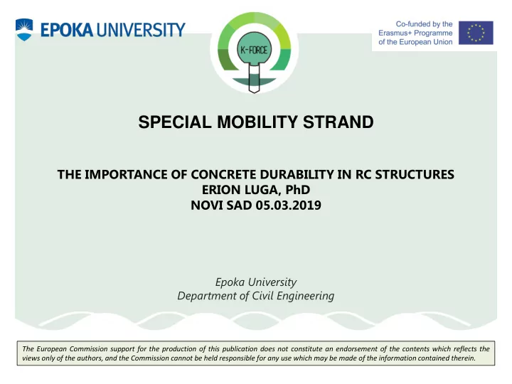 special mobility strand