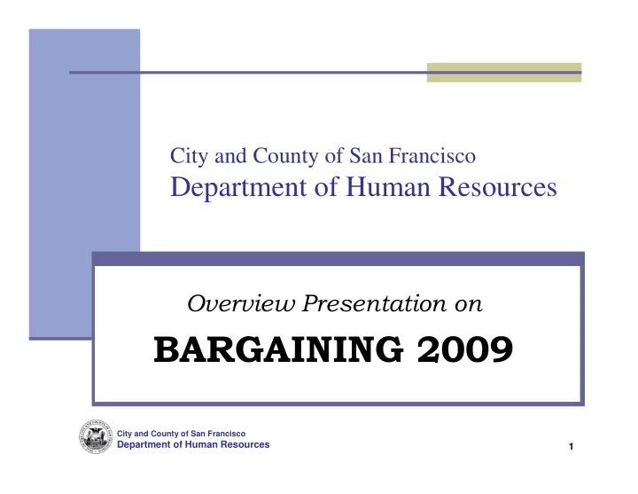 city and county of san francisco department of human