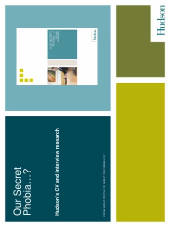 Our Secret  Phobia?  WHY DID WE DO IT?  Over 38 million results when  you Google interview