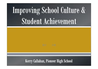 1476 Students  58% Free &amp; Reduced Lunch  12% English Learners