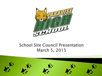 Rise Up Bobcats!  Student Enrollment: 1,146  Free/Reduced Lunch: 53.7%  White: 78.9%