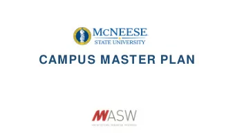 CAMPUS MASTER PLAN  Who we are. What we do. How we work.  Founded 1980  Award-winning