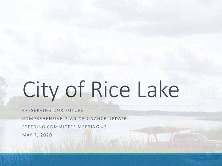 city of rice lake