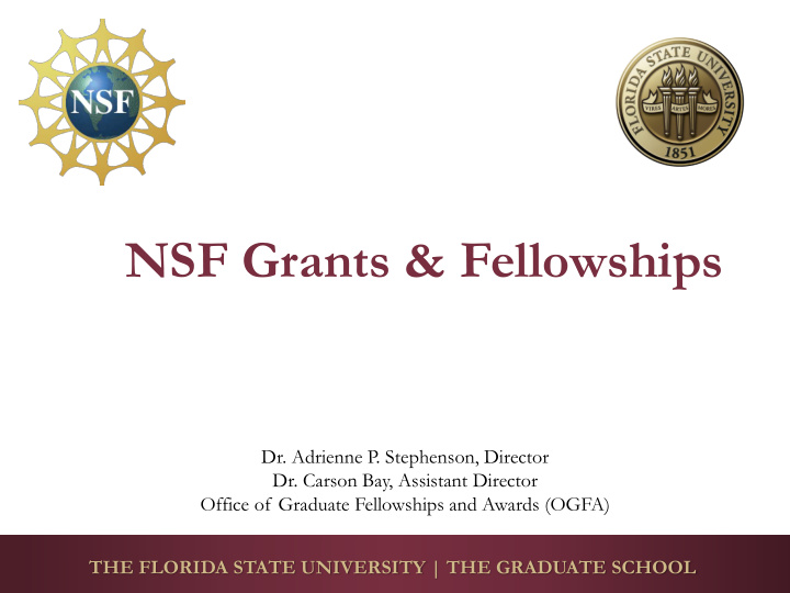 nsf grants fellowships