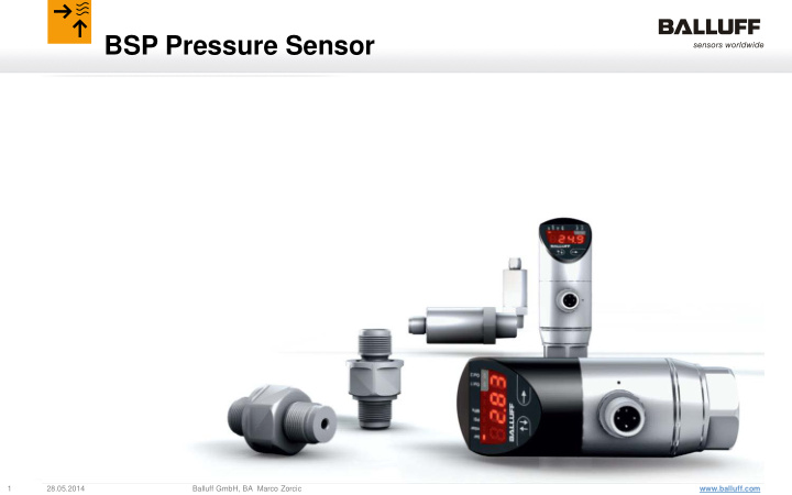 bsp pressure sensor