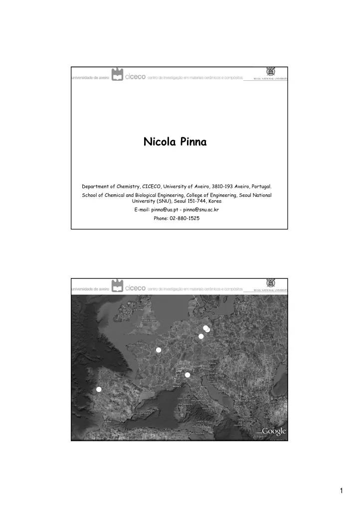 nicola pinna