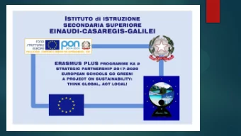 GOOD VIBES...  The second phase of the Erasmus Plus project was based on science.  This is the