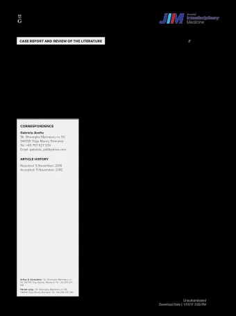 Traumatic Coronary Dissection: Case  Presentation and Literature Review Arthur A. Keresztesi 1,2 ,