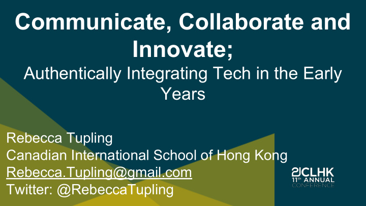 communicate collaborate and innovate