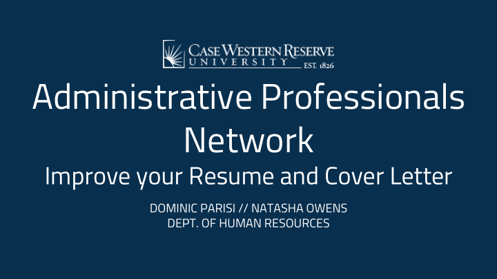 administrative professionals network