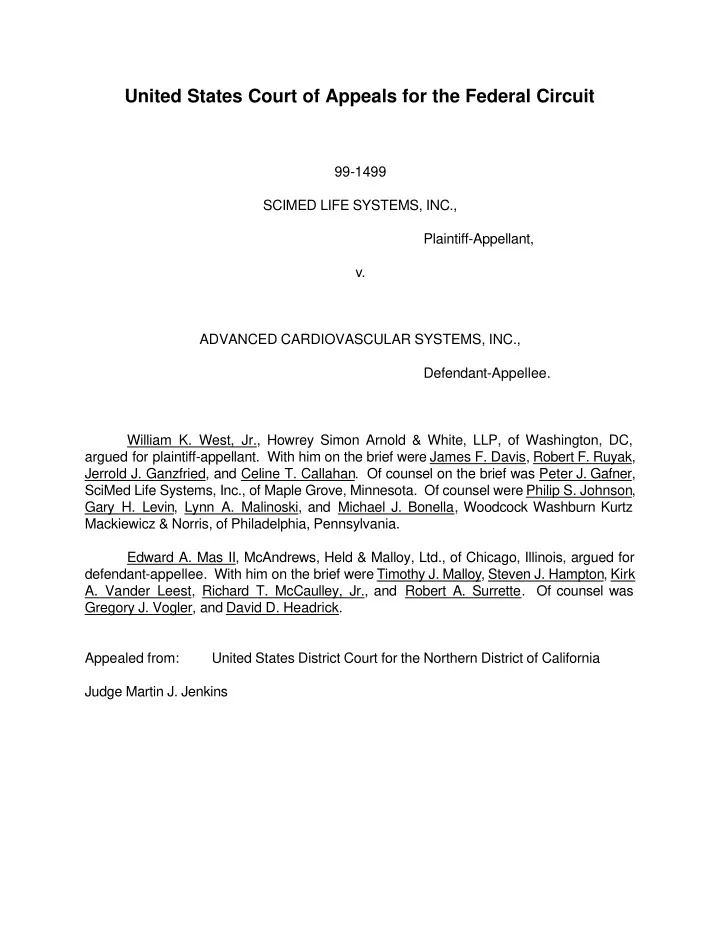 united states court of appeals for the federal circuit