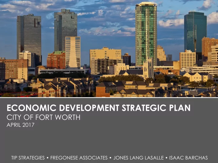 economic development strategic plan