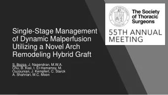 Single-Stage Management  of Dynamic Malperfusion  Utilizing a Novel Arch  Remodeling Hybrid Graft