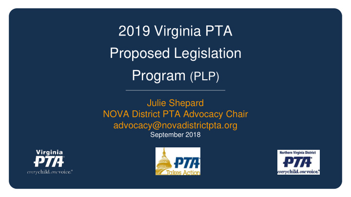 2019 virginia pta