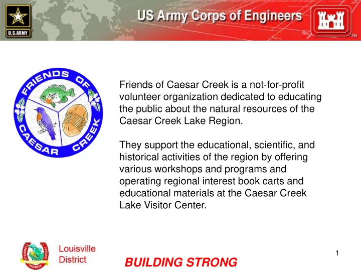 building strong