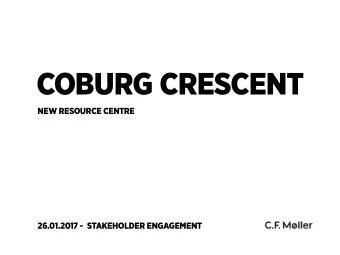 COBURG CRESCENT  NEW RESOURCE CENTRE  26.01.2017 -  STAKEHOLDER ENGAGEMENT  AERIAL VIEW