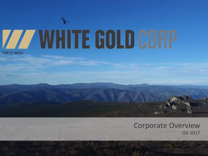 corporate overview