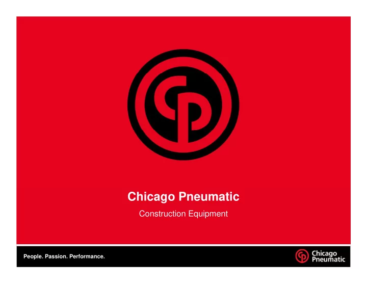 chicago pneumatic