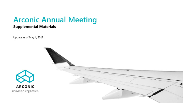 arconic annual meeting