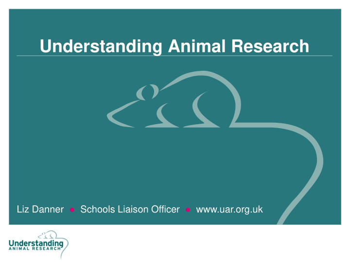 understanding animal research