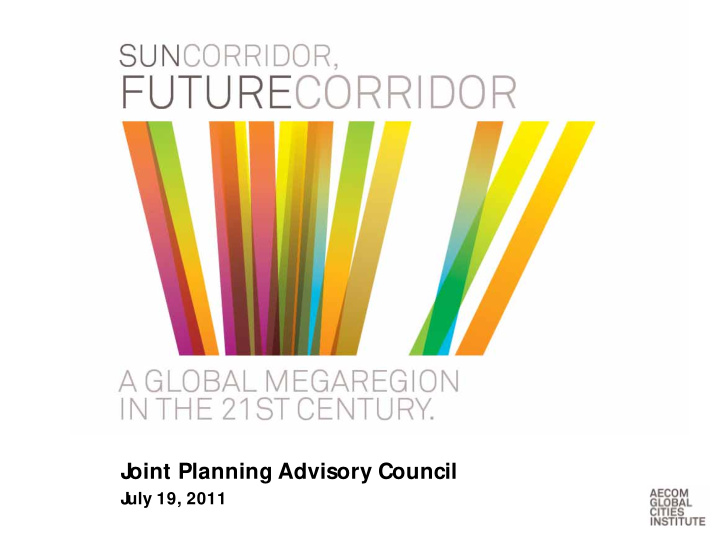 j oint planning advisory council
