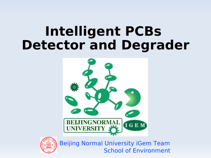 intelligent pcbs detector and degrader
