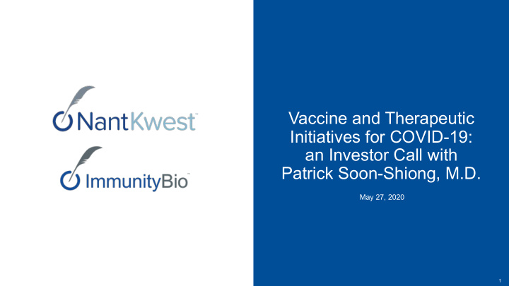 vaccine and therapeutic initiatives for covid 19 an