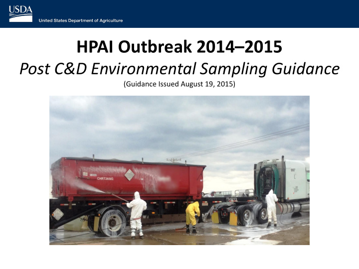 hpai outbreak 2014 2015