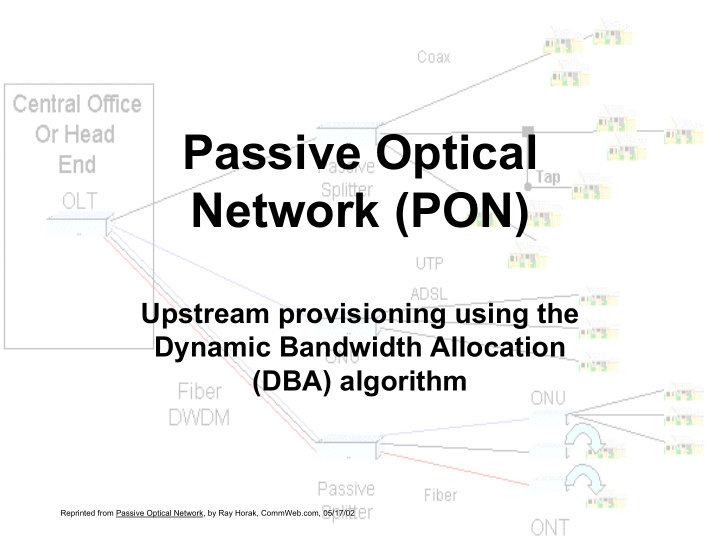 passive optical network pon