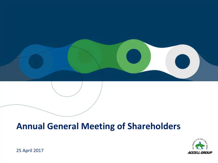 annual general meeting of shareholders