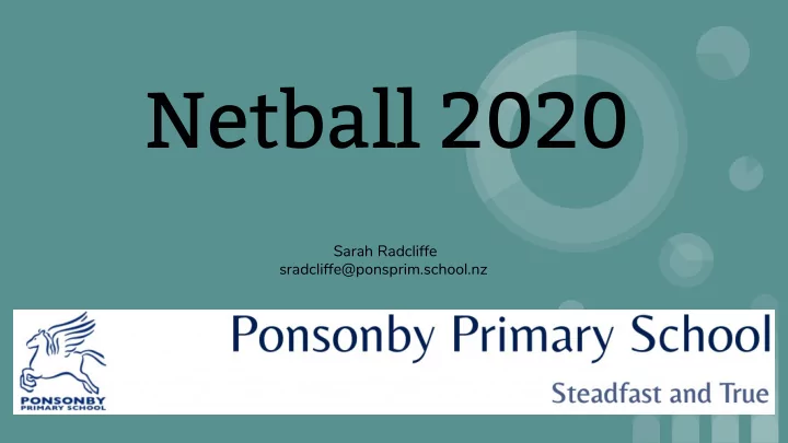 netball 2020