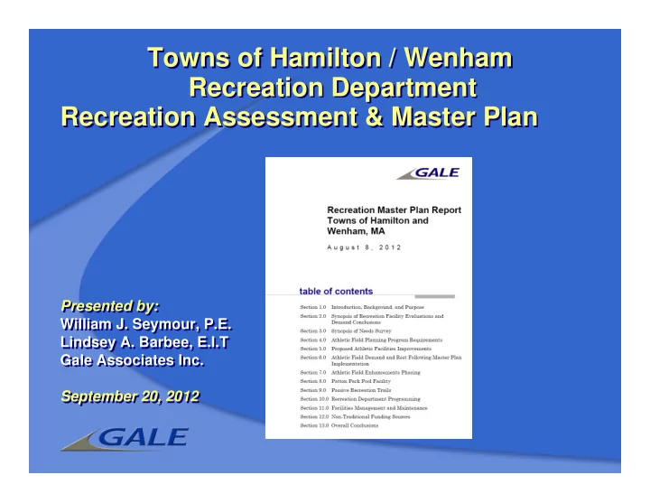 towns of hamilton wenham towns of hamilton wenham
