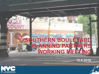 DRAFT  Age  genda  da  Introductions  What is a neighborhood study?  What is the study area?  What