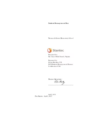 Pla nne r Sig na ture :  ________________________________  April 1, 2014  Pla n E  xpire s:  April