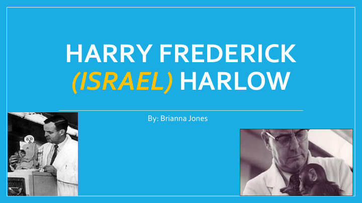 harry frederick