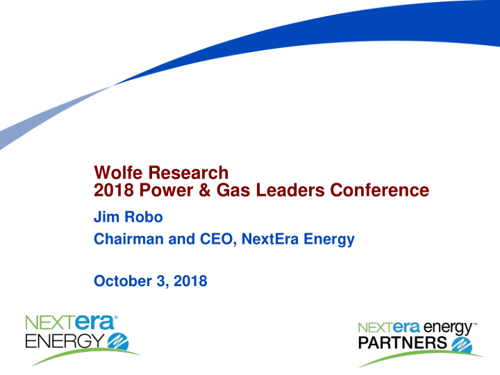 2018 power gas leaders conference