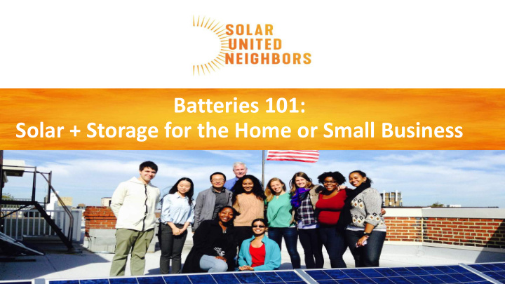 batteries 101 solar storage for the home or small business
