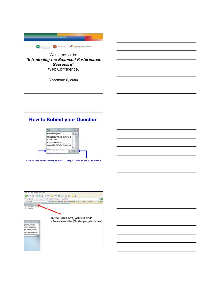 how to submit your question